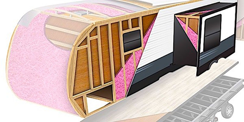 Typical Stick-N-Staple RV.