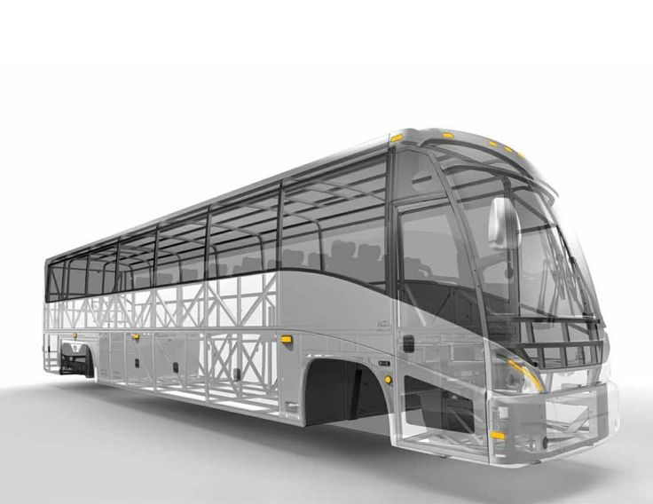 Typical Tour Bus Construction.