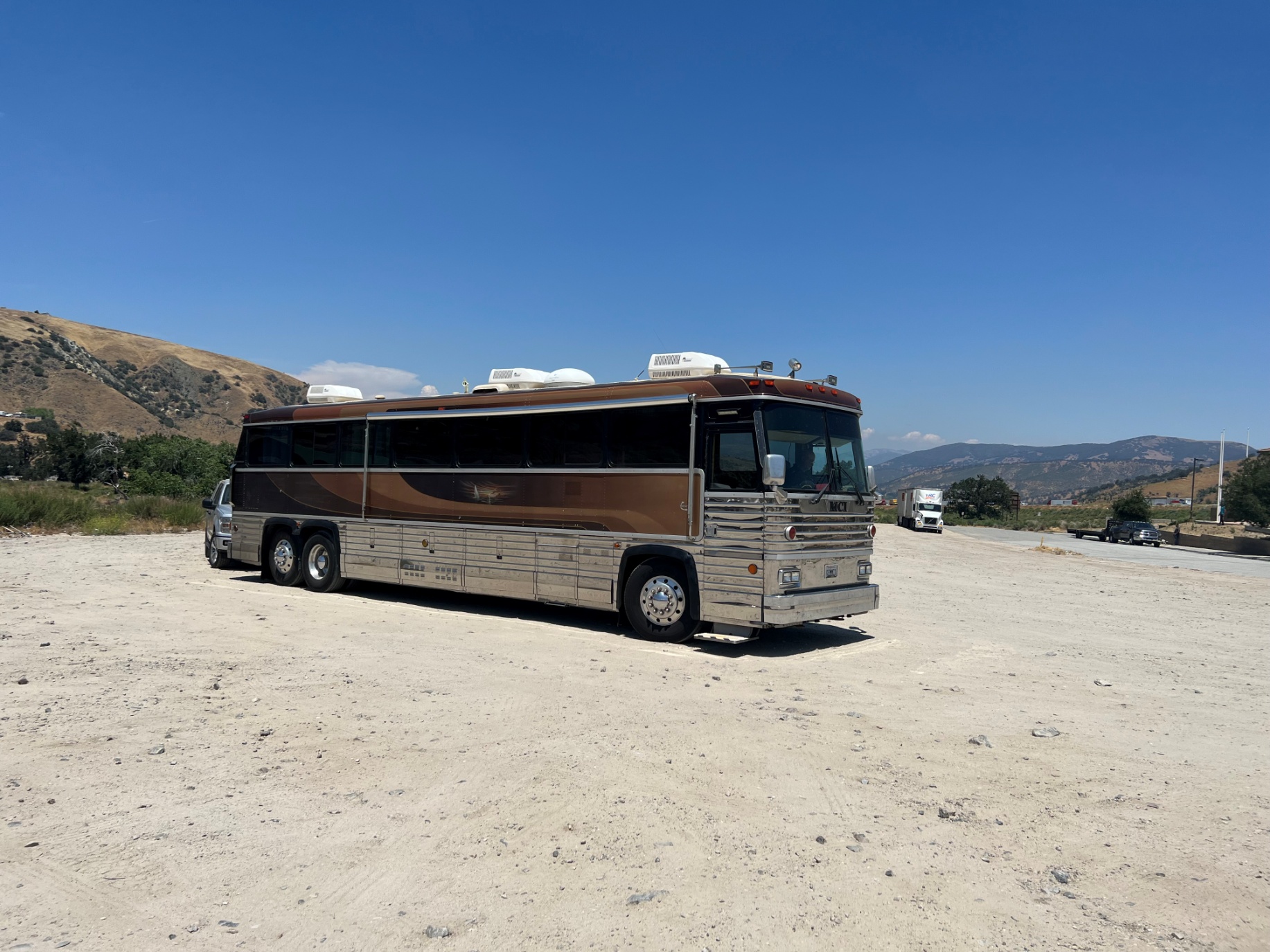 MCI Tour Bus, used primarily by Greyhound.